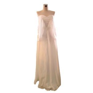 *NWT* LAN TING BRIDE Transformational Strapless White Wedding Dress